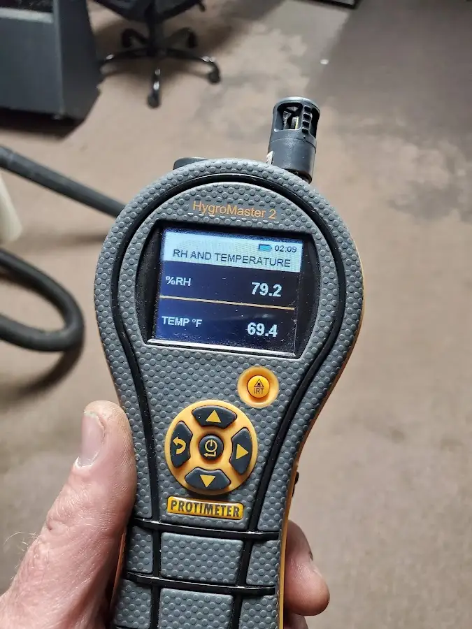 Moisture meter humidity assessment for Mold Remediation & Removal in Ivins