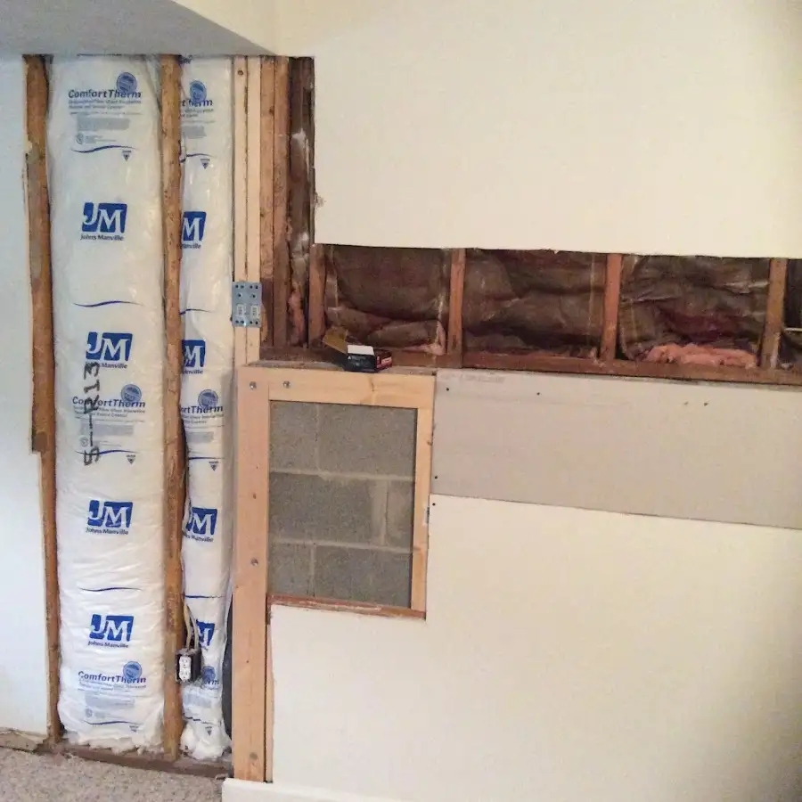 Wall insulation replacement during Odor Removal & Deodorization in Ivins
